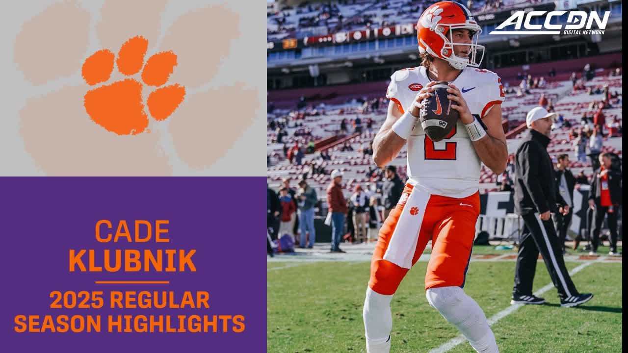Cade Klubnik 2025 Regular Season Highlights | Clemson Quarterback