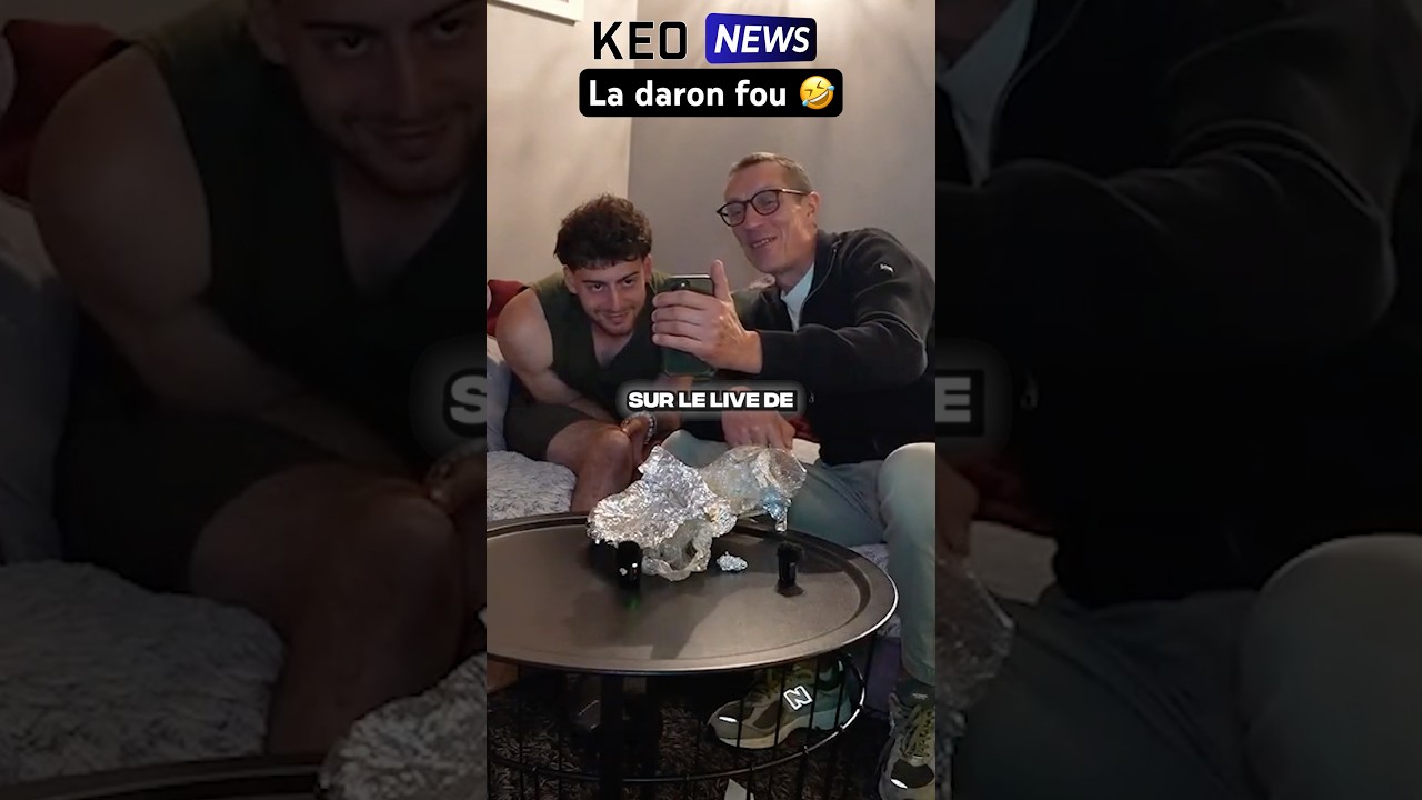 CE DARON EST FOU SUR LE LIVE DE BYILHAN ET NICO 🤣 #shorts #byilhan #nicola #humour #tiktok