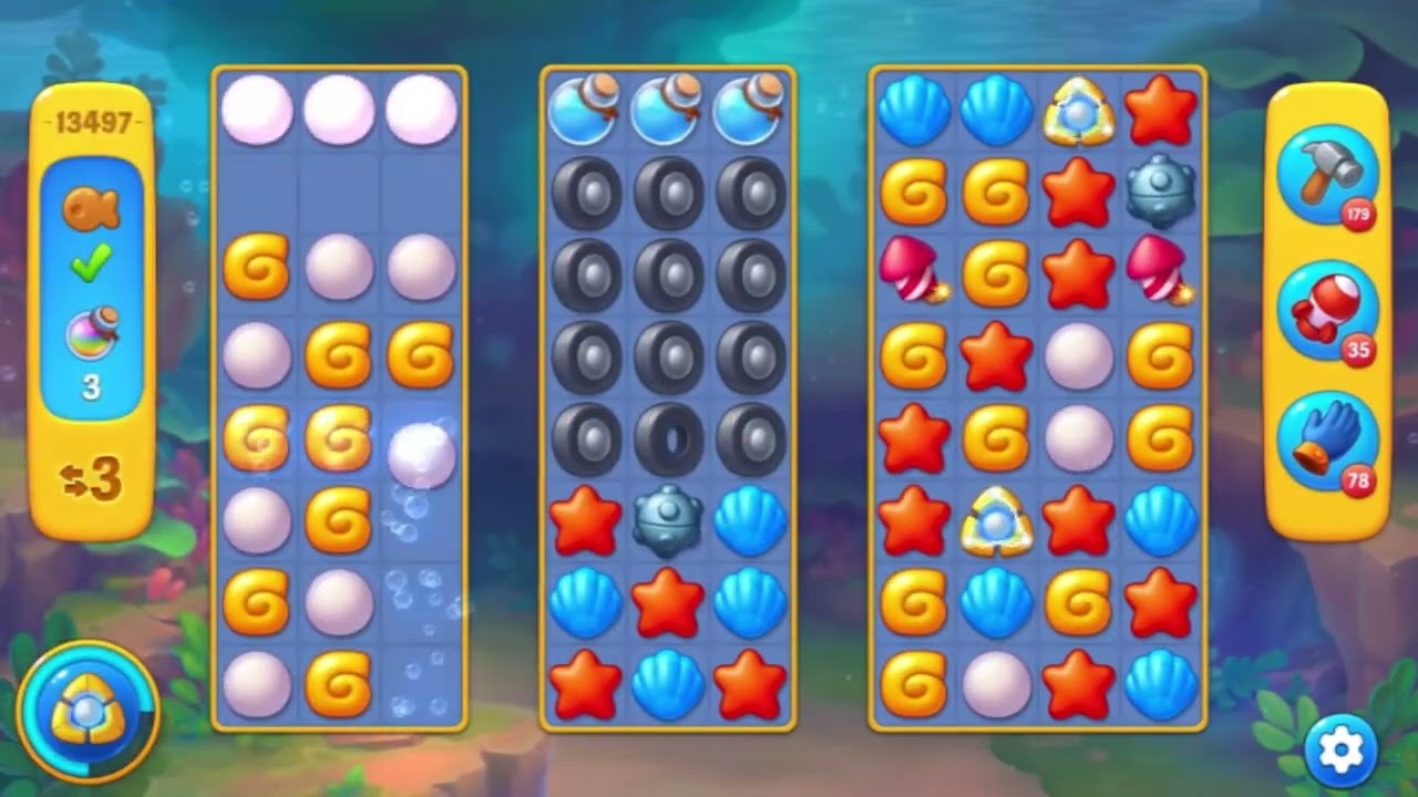 Fishdom  Level 13491 - 13500 (First Try) 🐡