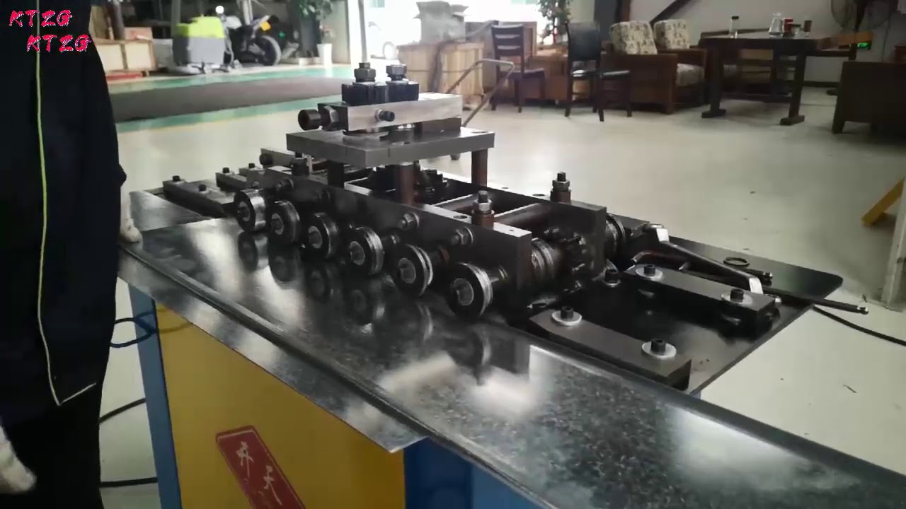 Lock forming machine  Pittsburgh lockformer