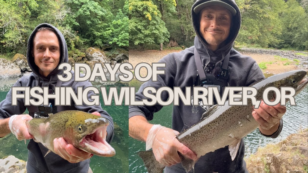 A few Days of Fishing Wilson River For Steelhead