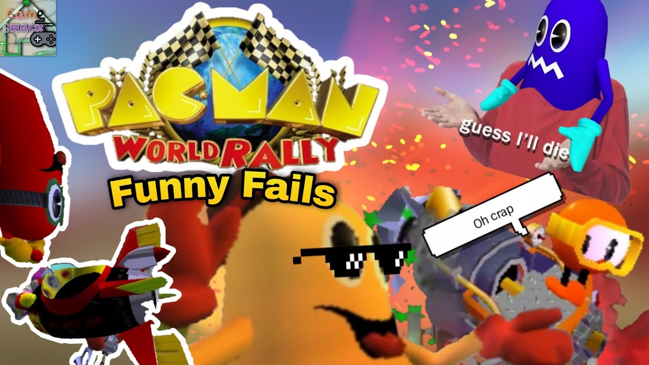 THIS IS IDIOCY! | Pac Man World Rally Funny Fails