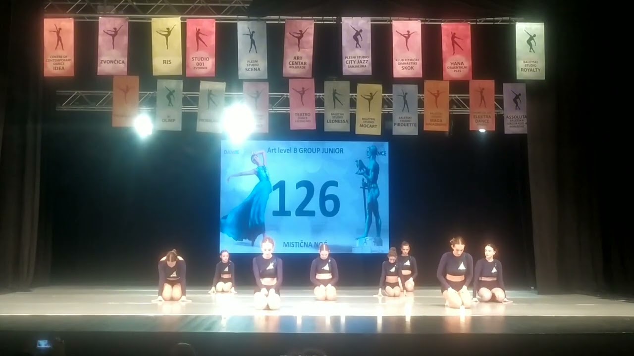 1st place, Art Dance Competition 🥇🥇🥇 in modern ballet, October 2024, Belgrade, Serbia