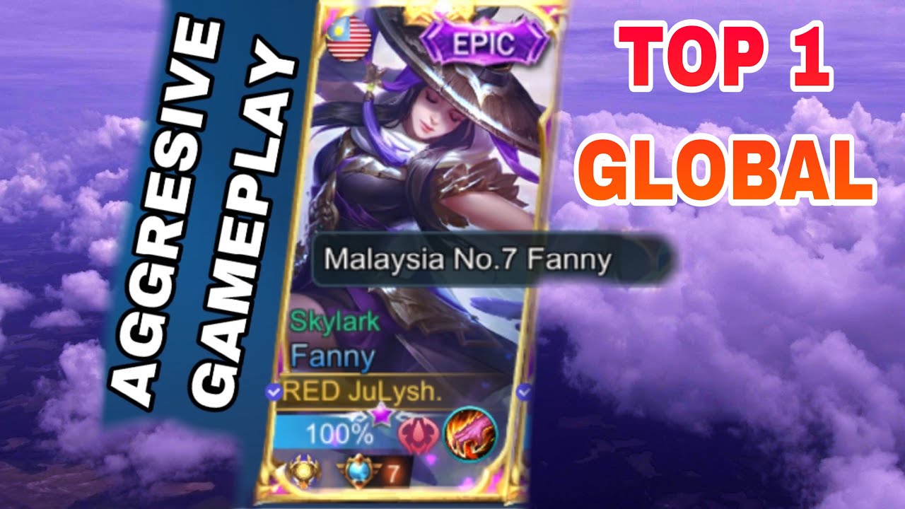 WHEN TOP 1 GLOBAL FANNY PLAY AGGRESSIVE !!! - MLBB
