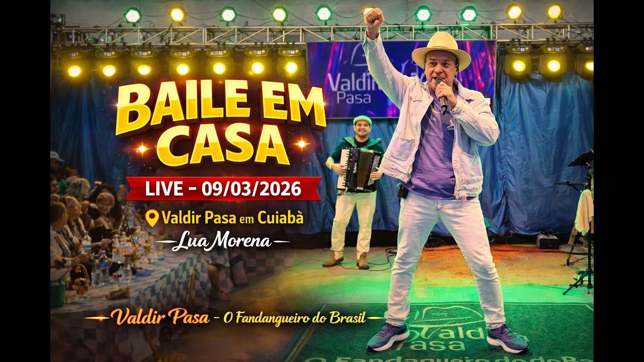Valdir Pasa - Show em Cuiabá Lua Morena