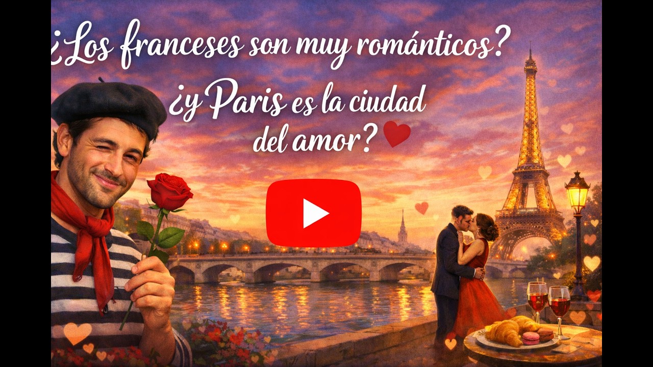 Los franceses son romanticos? Paris es la ciudad del amor?