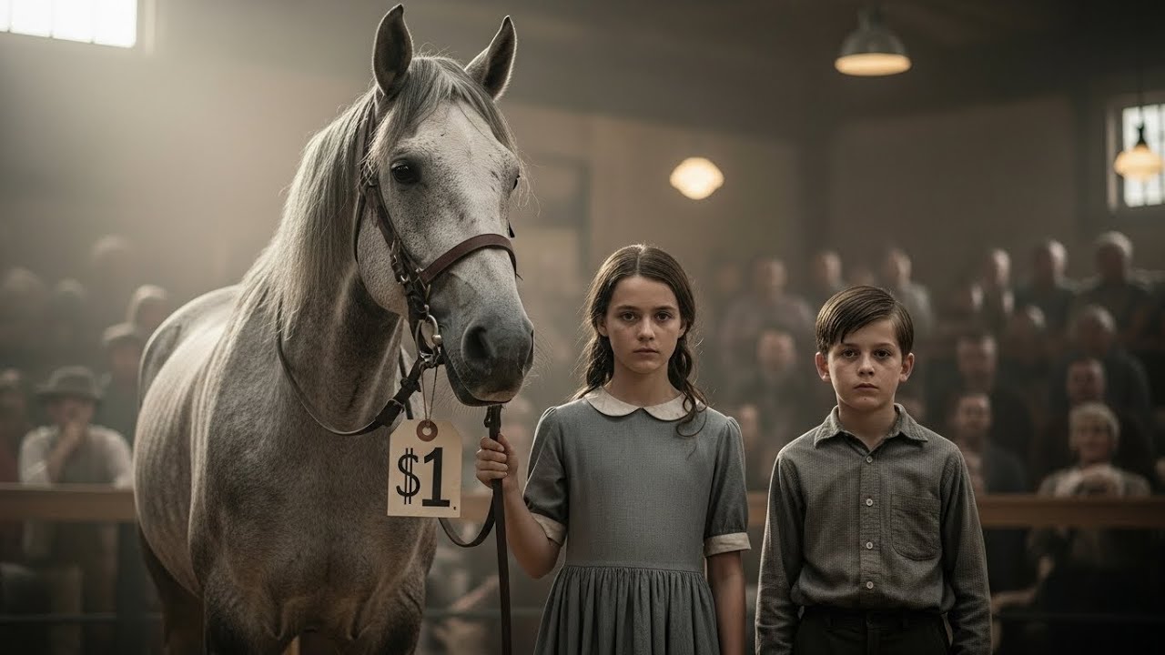 🔥Rejected Horse Was Sold for $1 at Auction — But No One Expected What Came After!