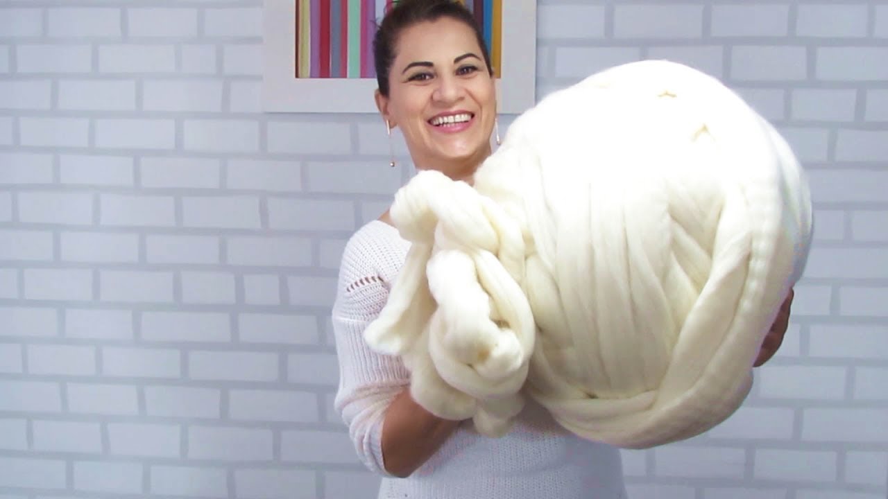 Como fazer MÁXI TRICÔ com LÃ MERINO!