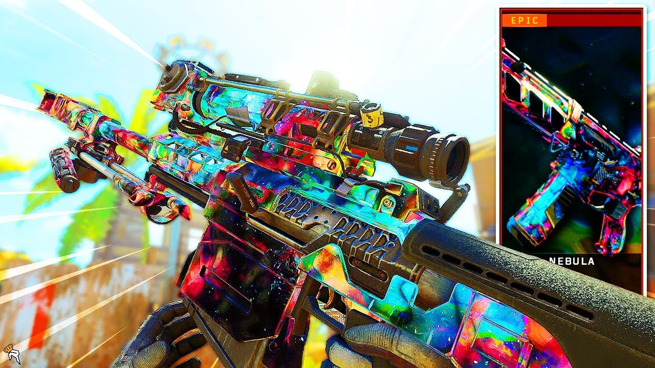 *NEW* NEBULA REACTIVE CAMO is the BEST CAMO in Black Ops 4..(BO4 UPDATE)