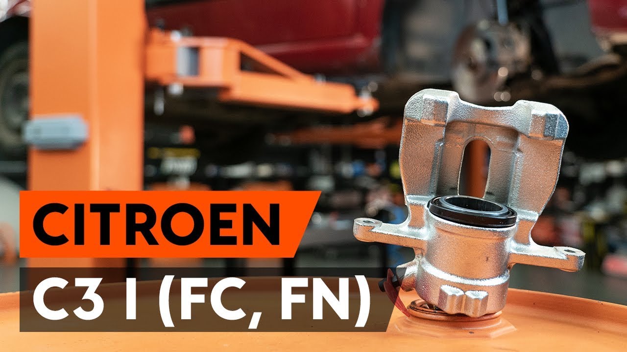 Cómo cambiar los pinza de freno delantero en CITROEN C3 1 (FC, FN) [VÍDEO TUTORIAL DE AUTODOC]