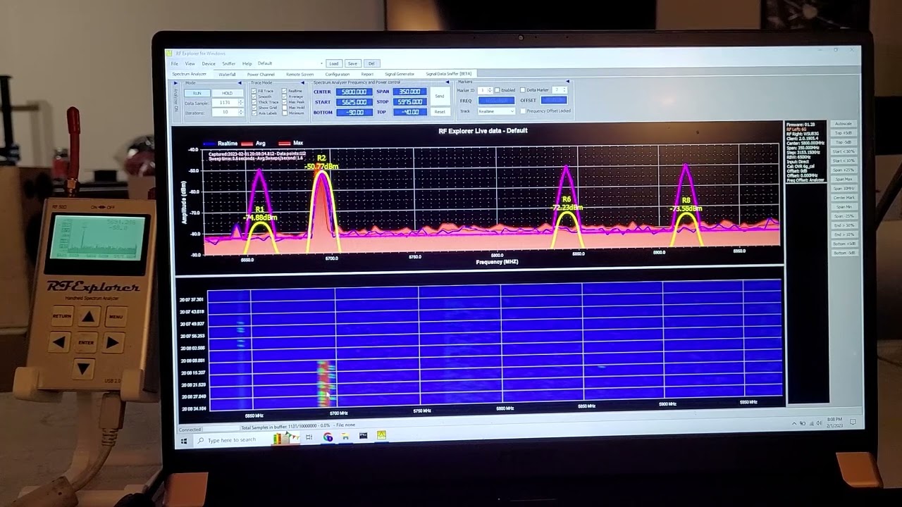 RF Explorer @ Whooptopia 2023