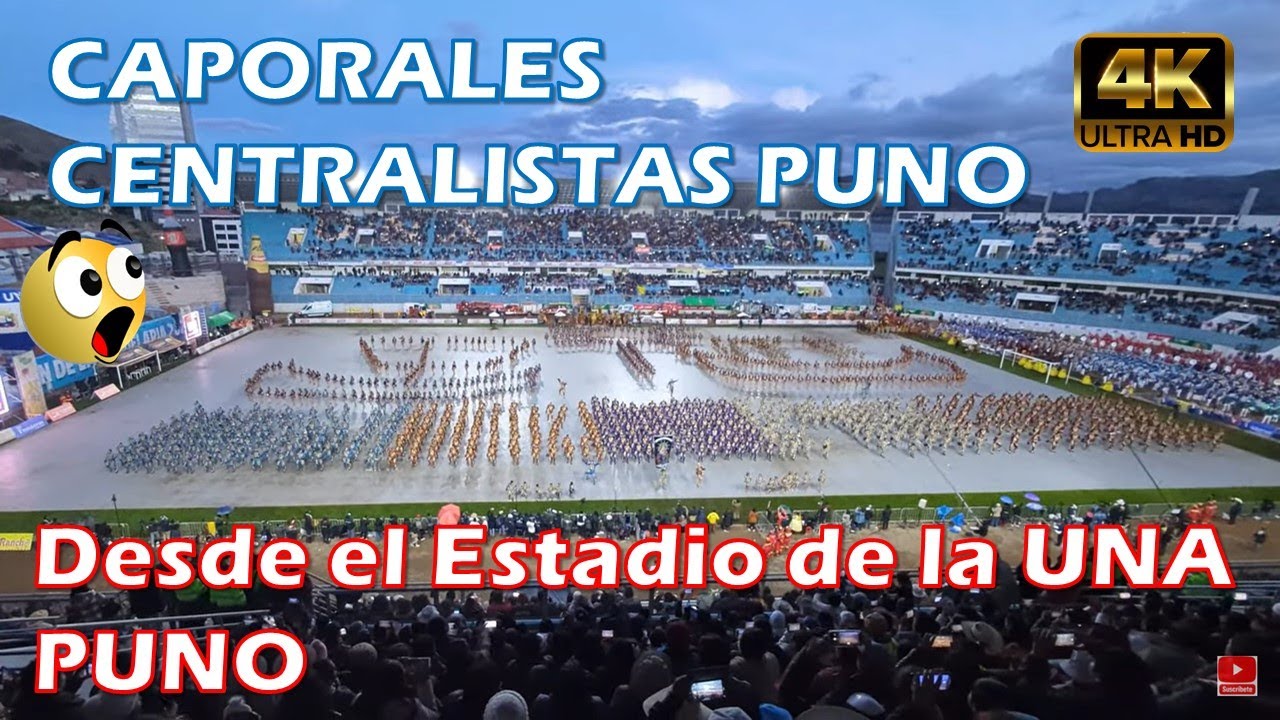 Caporales Centralistas deslumbran en el Estadio de la UNA Puno  #candelaria2025