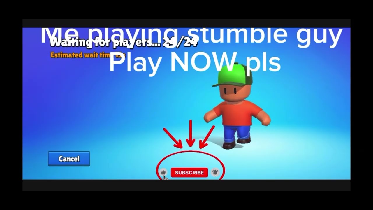Me playing stumble guys:)