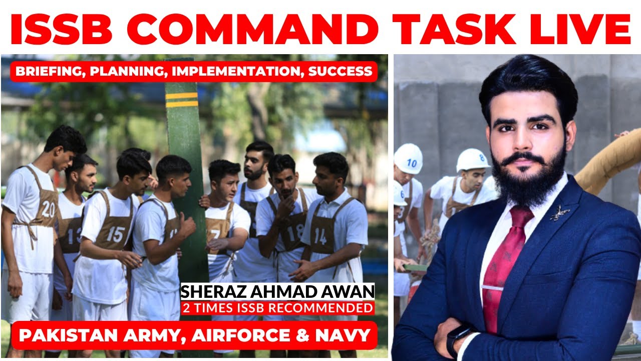 ISSB Command Task Live | ISSB Test Preparation