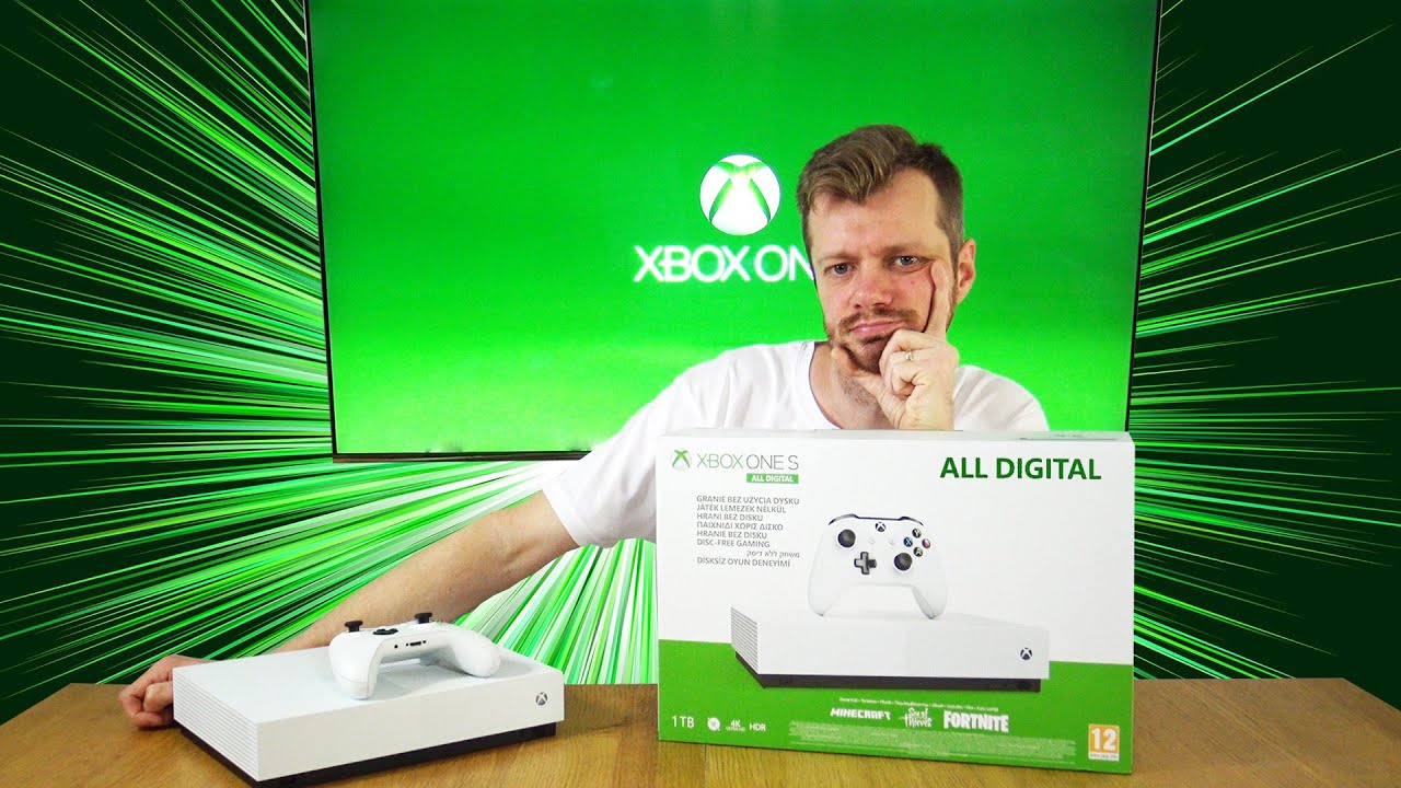 Xbox One S All-Digital Edition - Unboxing! (prezentacja i test)