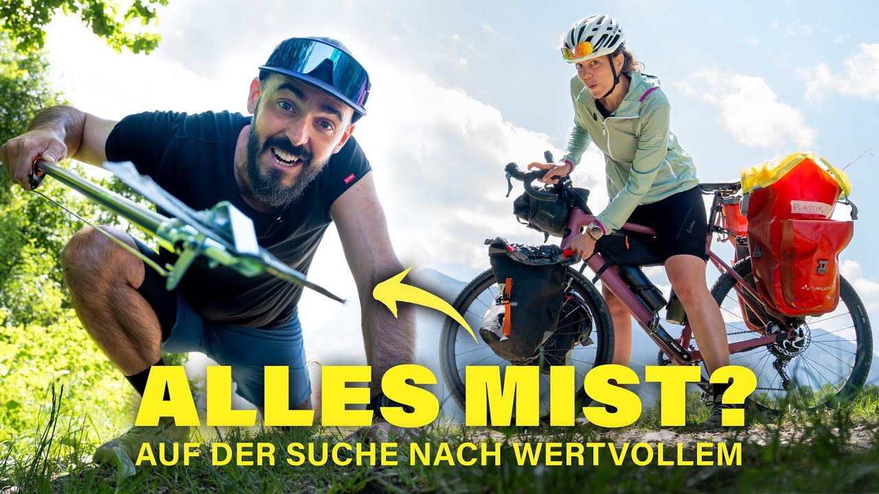 Ein Halbmarathon für den Müll. Was liegt auf Salzburgs Straßen?
