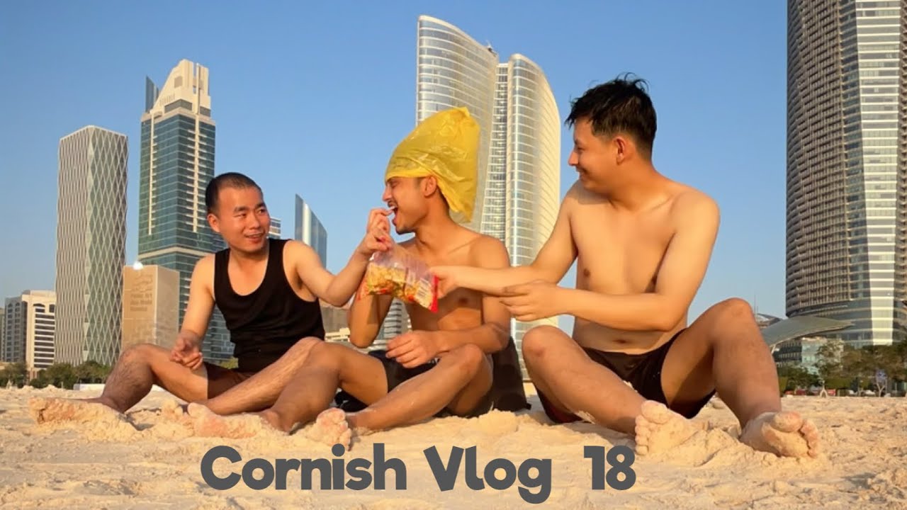 After long time we are in Cornish beach 🏖️⛱️🌊🥰