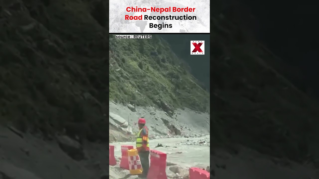 Tibet Flood Aftermath: China Rushes To Rebuild Key Road Near Nepal Border | NewsX World