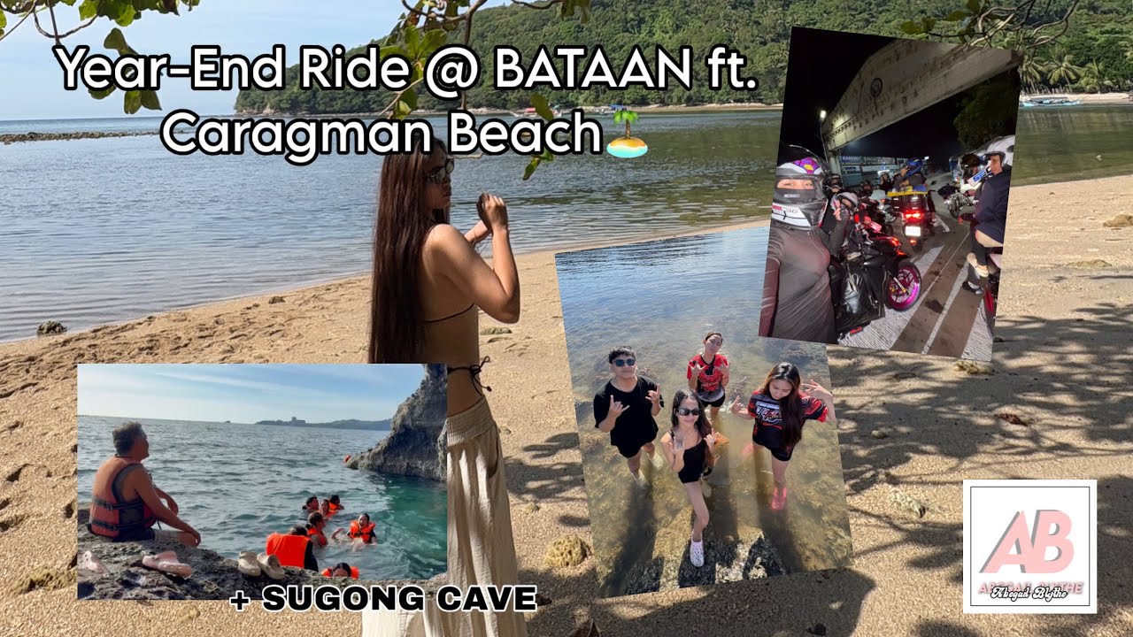 Year-End Ride @ BATAAN | Caragman Beach | Abegail Blythe
