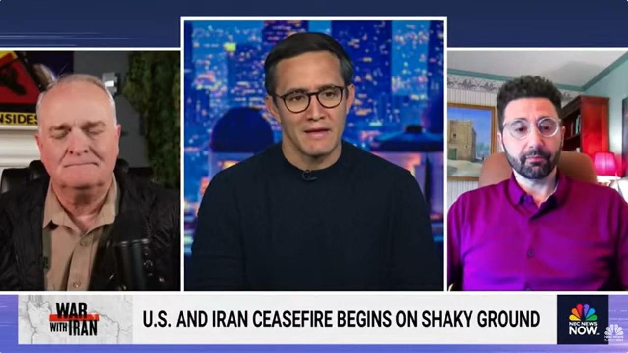 Daniel Davis discusses the U.S.-Iran ceasefire on NBC News