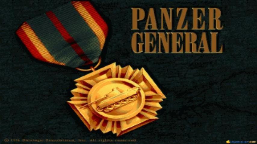 Panzer General gameplay (PC Game, 1994)