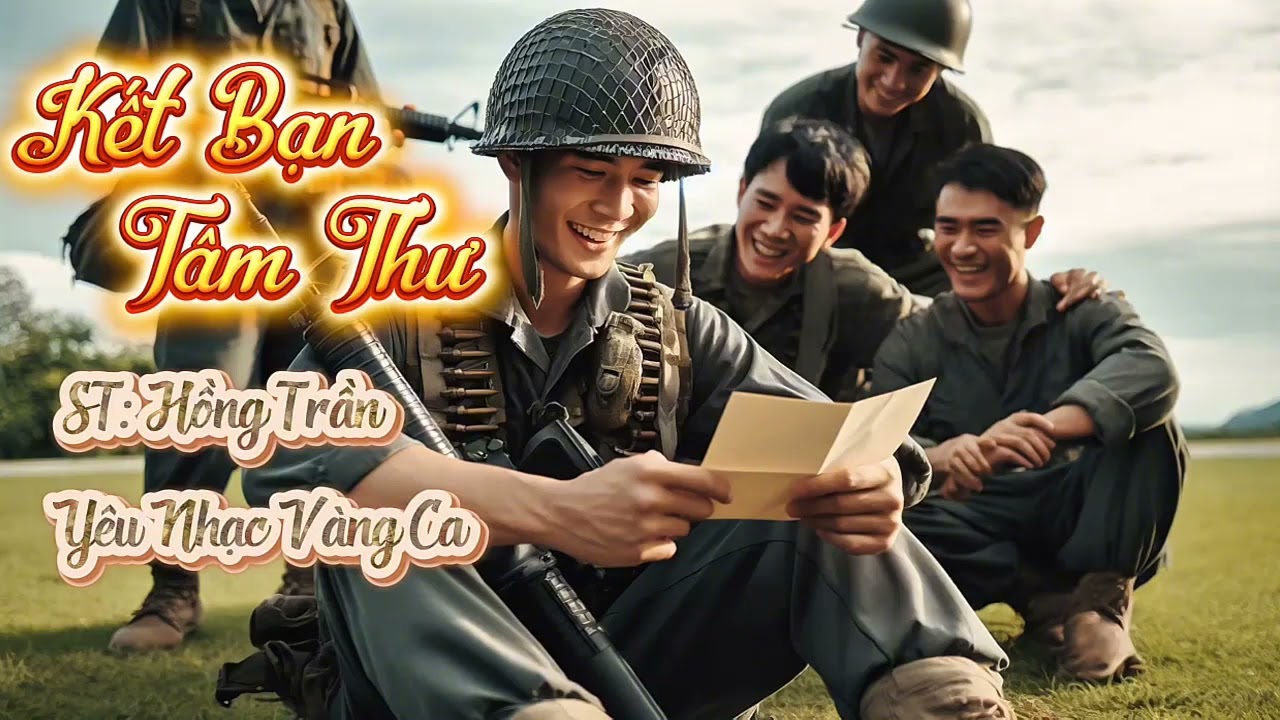 Kết Bạn Tâm Thư | ST: Hồng Trần | Nhạc Lính Thất Truyền | Yêu Nhạc Vàng