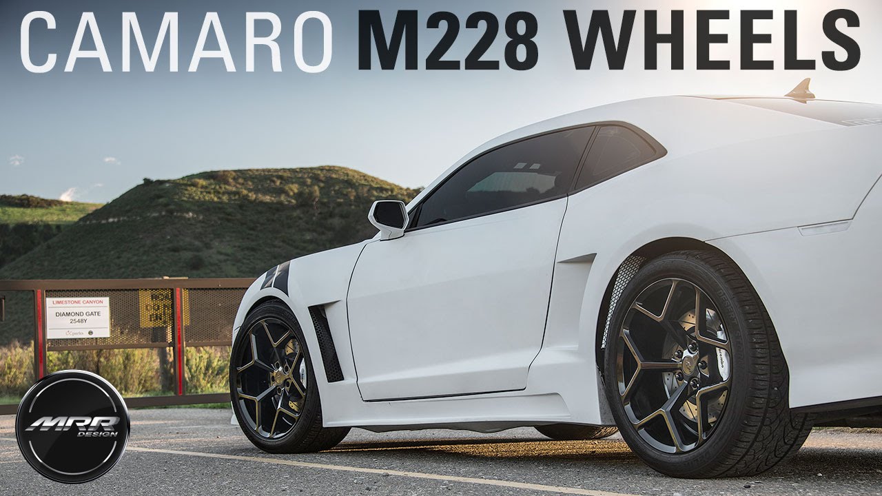 MRR 228 GLOSS BLACK WHEEL - CAMARO Z28