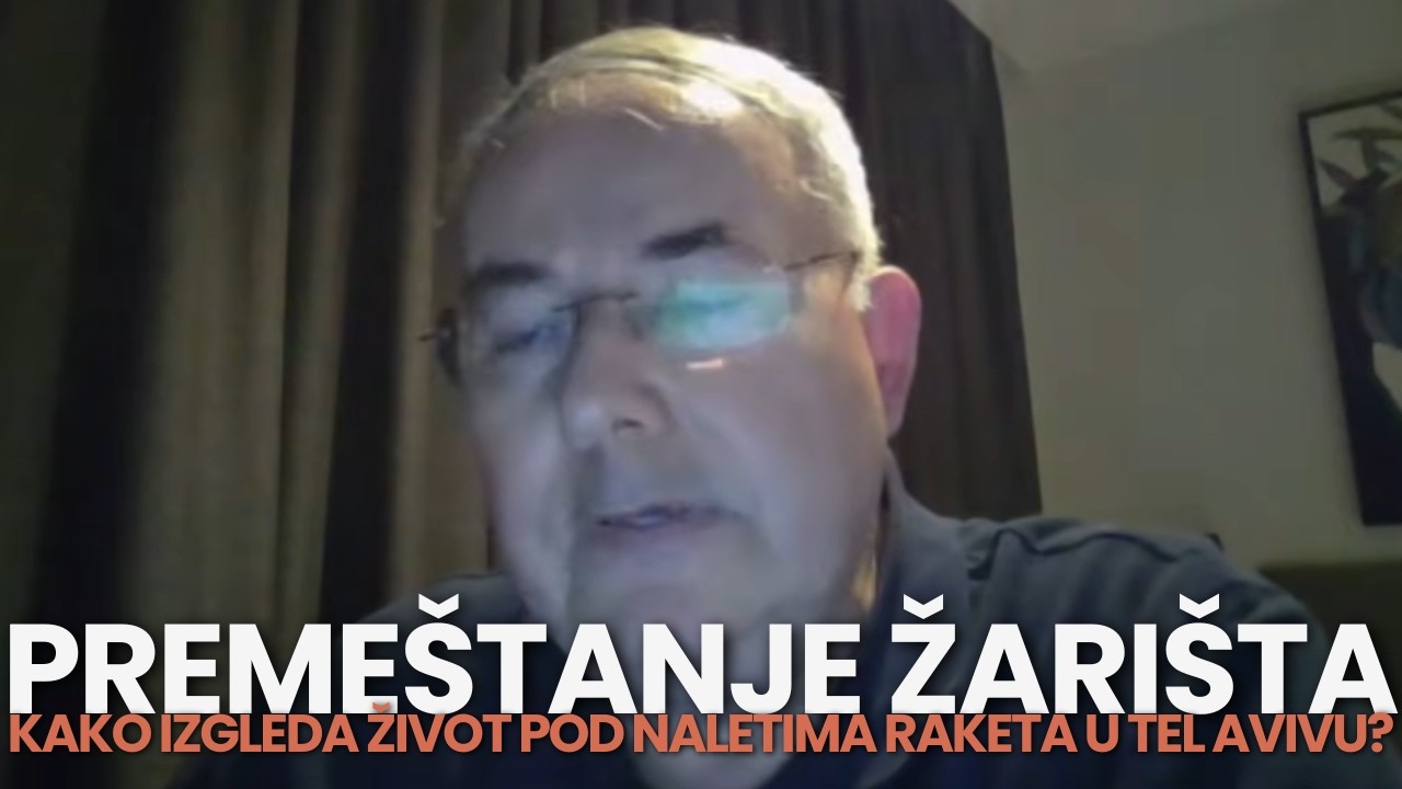Ekskluzivno ukljucenje iz Izraela - Kako izgleda zivot pod naletima raketa u Tel Avivu?
