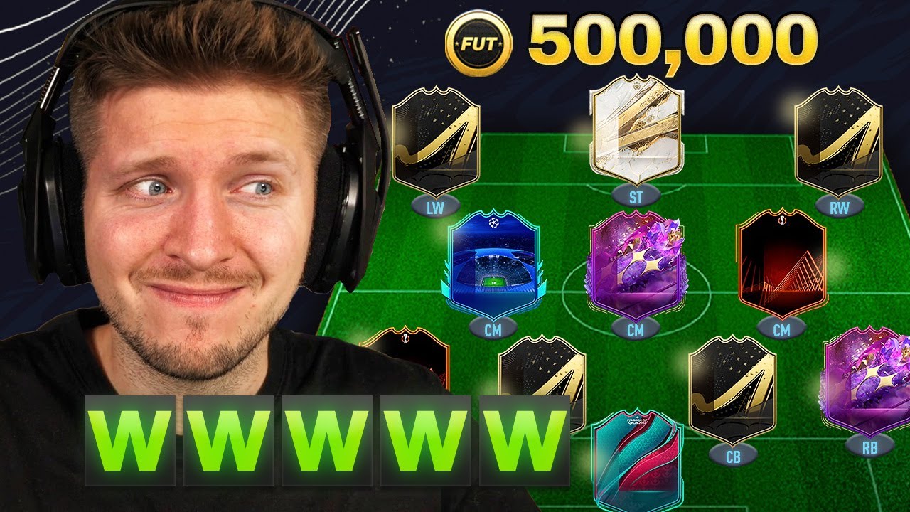 I Created an UNBEATABLE 500k Team for Weekend League
