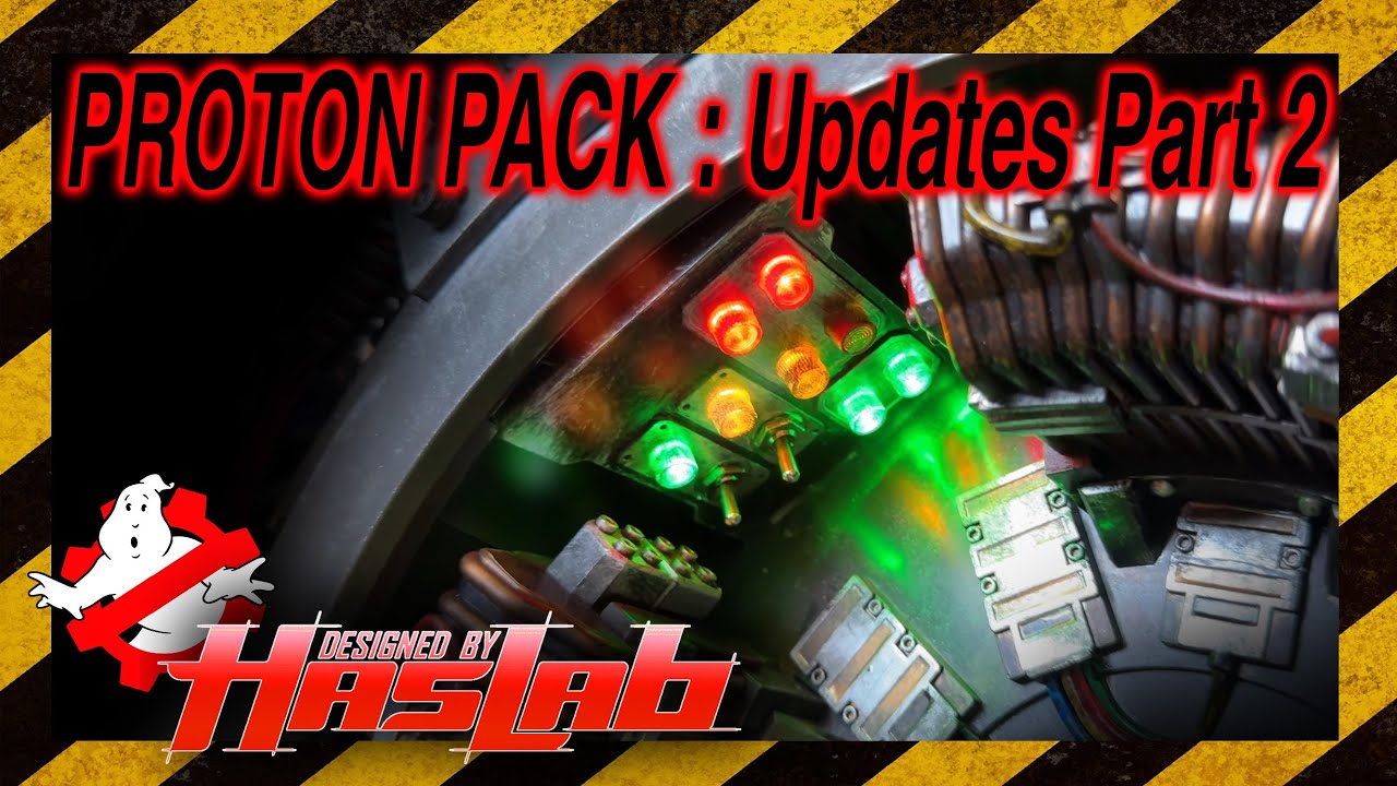 This is way too awesome! Proton Pack Part 2 Update!!! #ghostbusters #haslab #protonpack