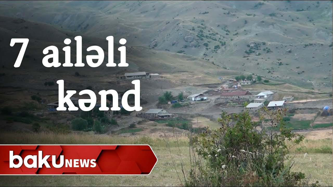 Qubanın Aydınkənd kəndində cəmi 7 ailə yaşayır - Baku Tv