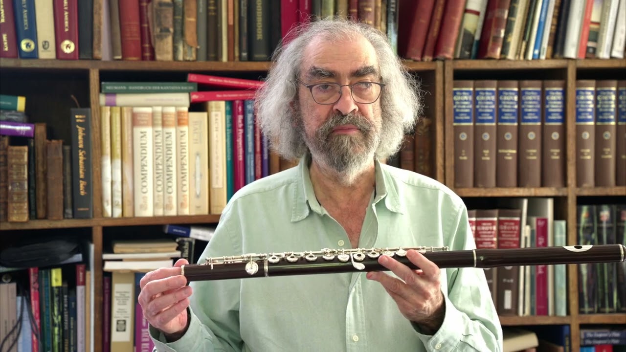 Cylindrical Wooden Boehm flute by Florentin Barbier, 1891