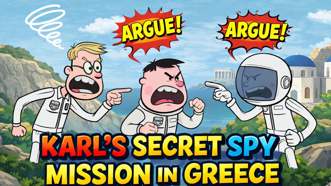 The Ricky Gervais Show (XFM) | Karl’s Secret Spy Mission in Greece