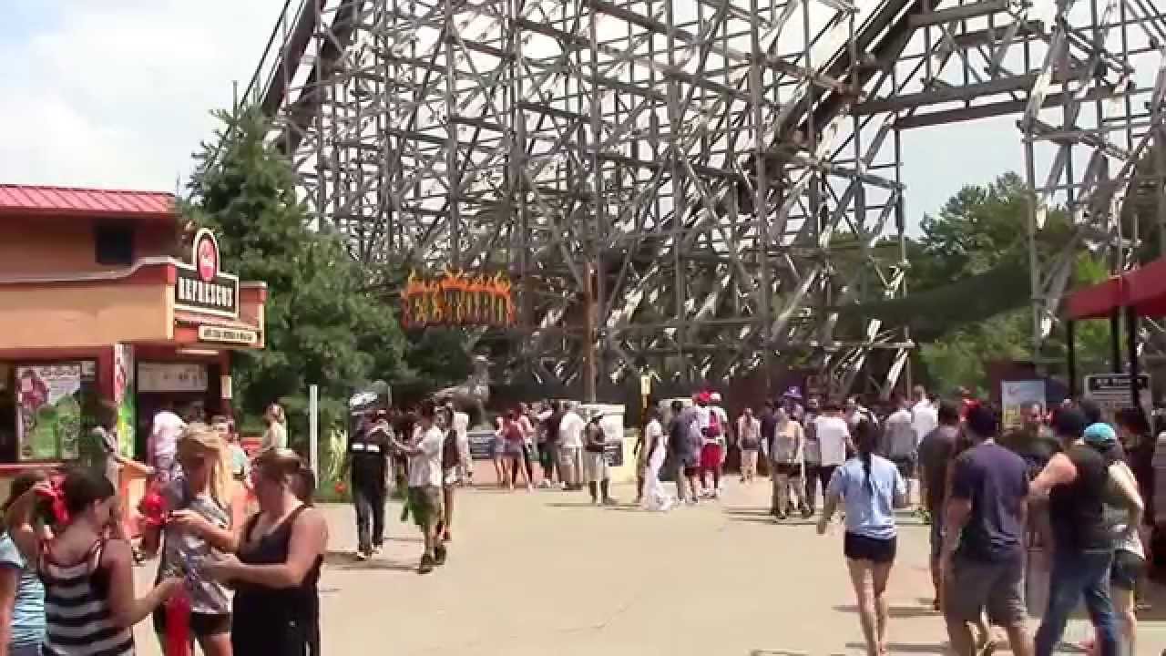 Six Flags Great Adventure WALKTHROUGH HD 2015