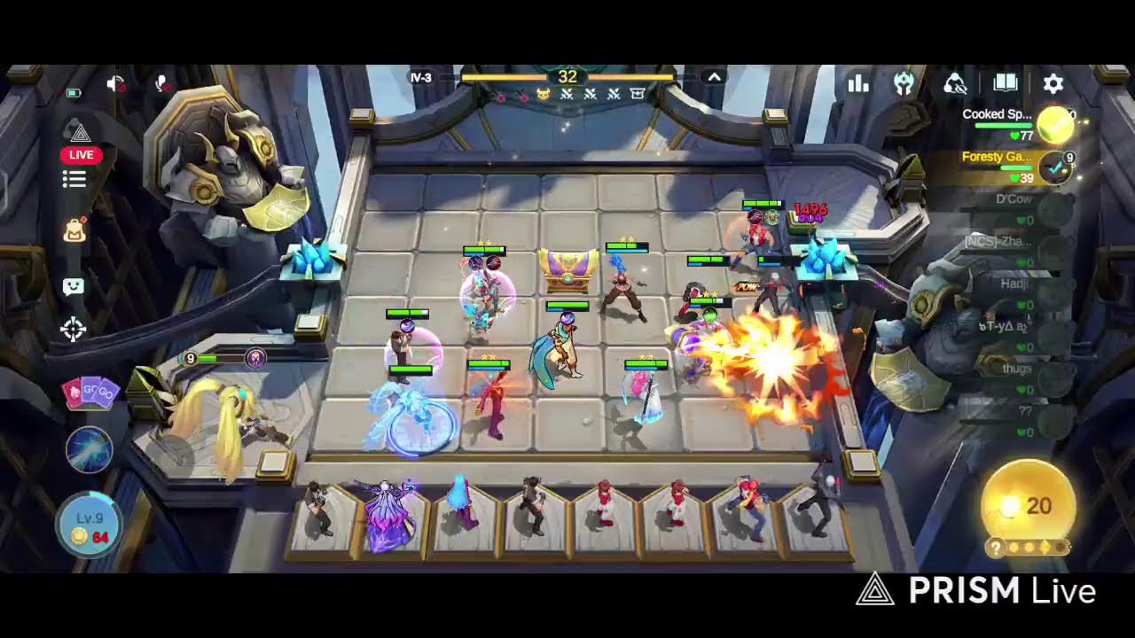 Livestreaming with Forestygaming #Magic Ches Go Go