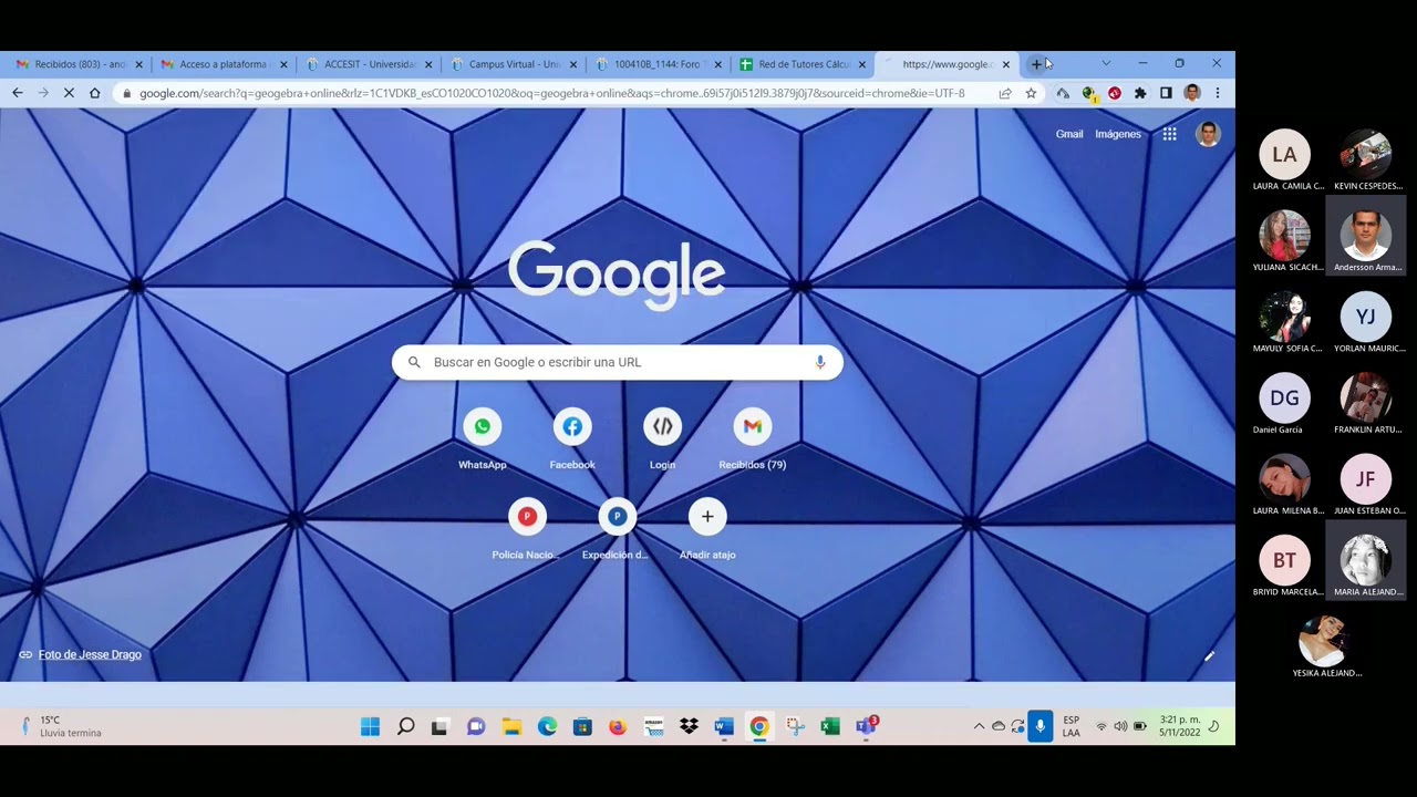 Tarea 4. Punto 1. Derivada por definición de Límite. Cálculo Diferencial. UNAD. 1604 2022