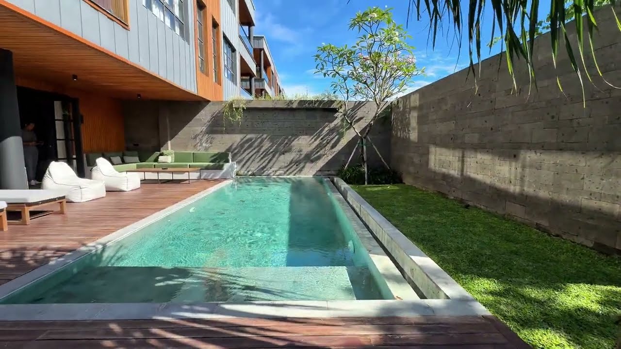 Bali Villa for Rent in Berawa Near Finns Beach Club | Luxury 4BR Villa Infinity Pool Oceanview