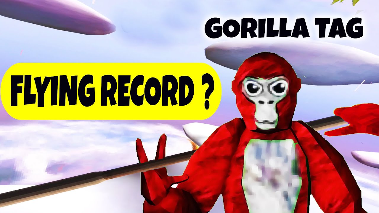 Gorilla Tag || Flying Record In 1st Game || Gorilla Tag Gameplay in Meta Quest
