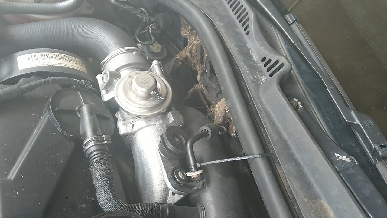 Удаление EGR за 2 минуты - 1.9 TDI