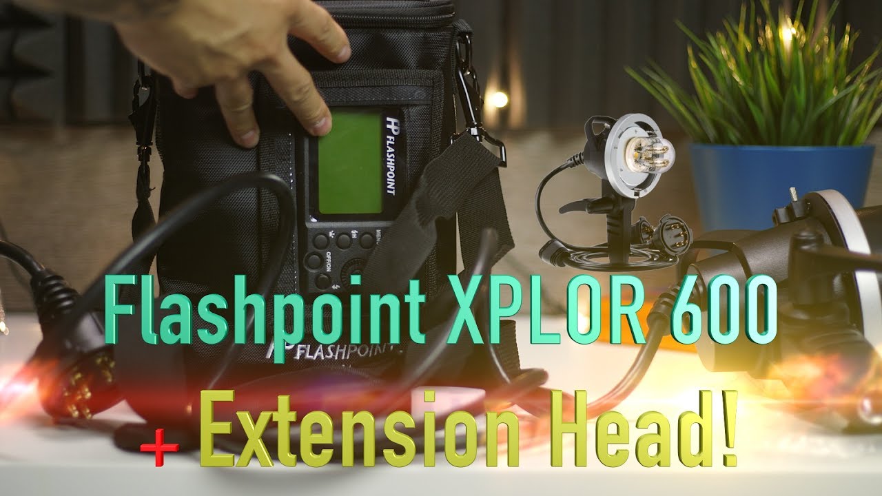 Flashpoint XPLOR 600 + Extension Head by ADORAMA! HSS