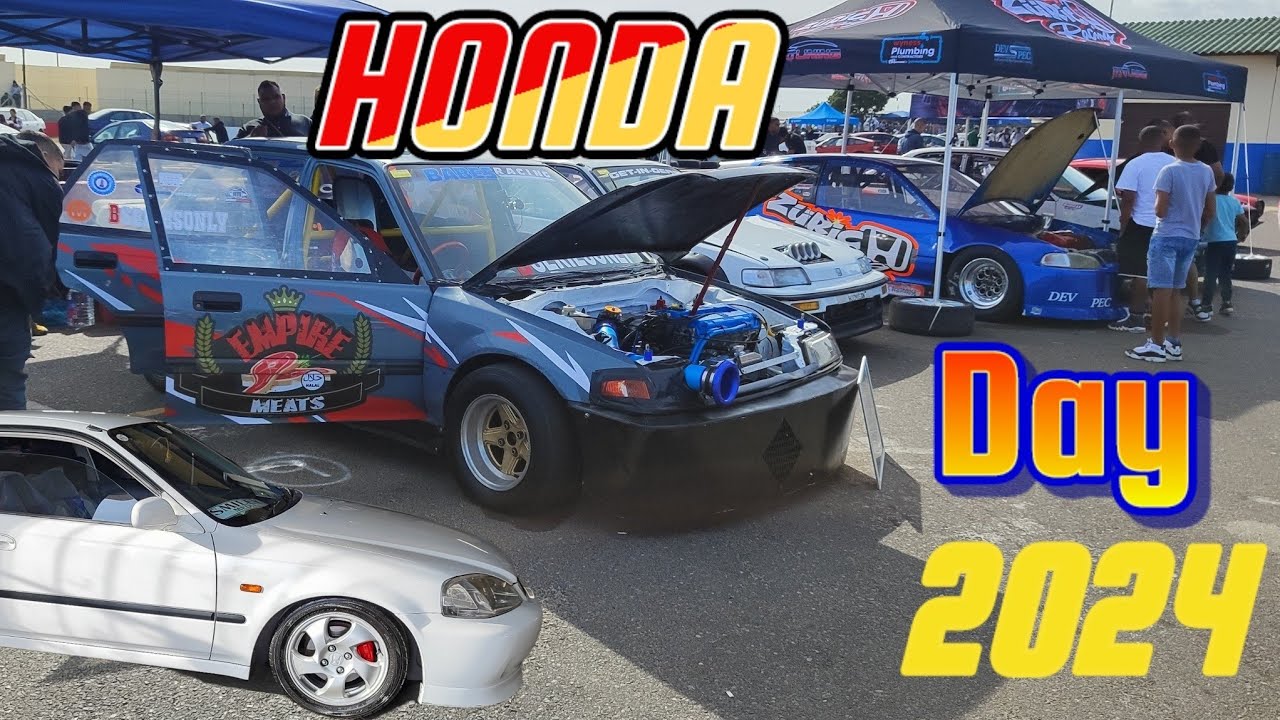 HONDA DAY KILLARNEY 2024 S2S DRAGS and Parade lap #hday #killarney  #honda #dragrace