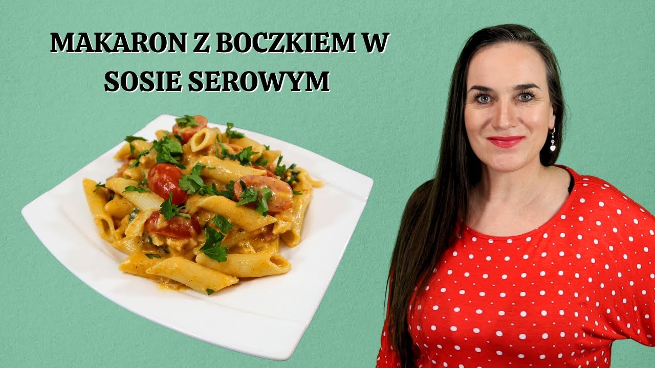 Makaron z Boczkiem w Sosie Serowym - Pyszny i prosty przepis!