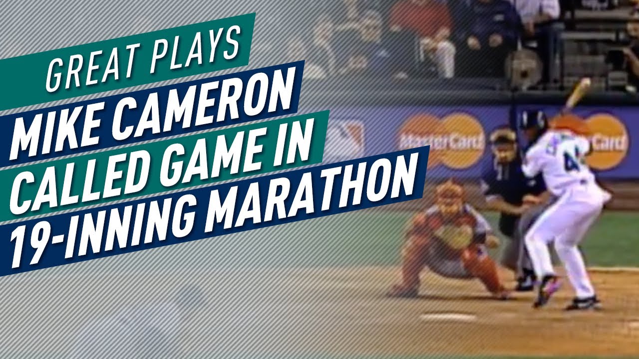 Mike Cameron Called Game in 19-Inning Marathon
