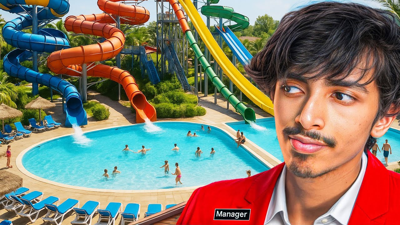 MAKING WATERPARK BIGGER! - Waterpark Simulator #4