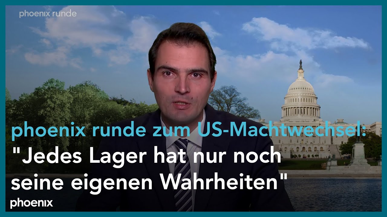 phoenix runde: Letzte Tage im Weißen Haus – Wie geht’s weiter mit Trump?
