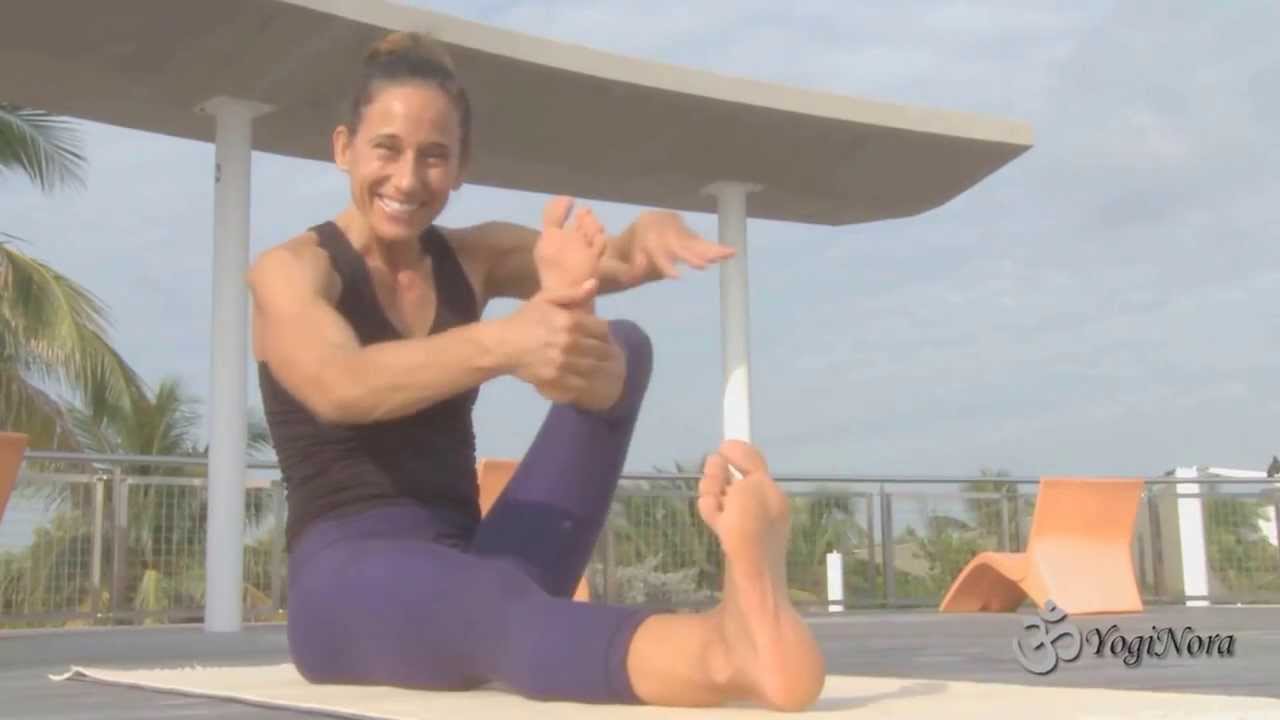 Leg Behind the Head with Yogi Nora