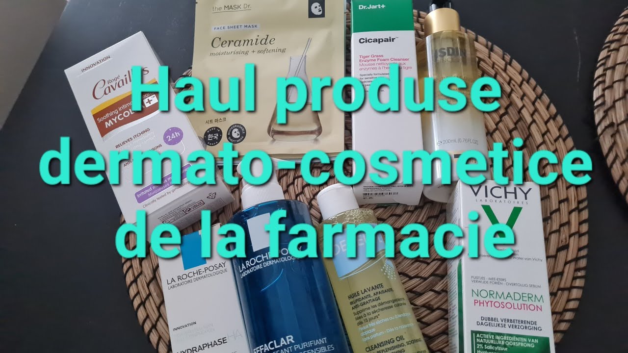 Haul produse Dermato-Cosmetice de la farmacie #dermatocosmetics #skincareroutine #farmacie