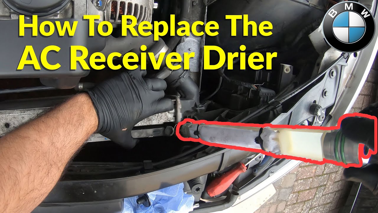 How To Replace The AC Receiver Drier (Desiccant filter) on a 3 Series BMW E90 [2021]