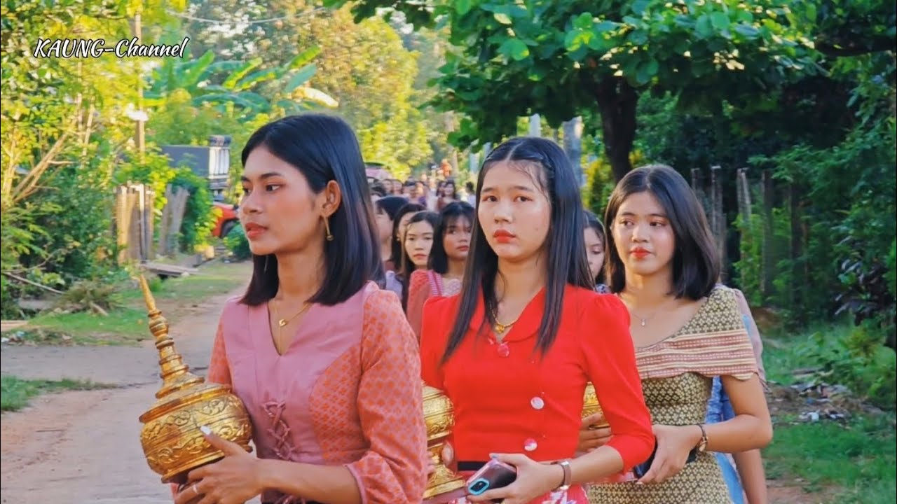 မင်းရွာကျေးရွာရဲ့ မွန်ရိုးရာဓလေ့ရှင်လောင်းလှည့်ပွဲ