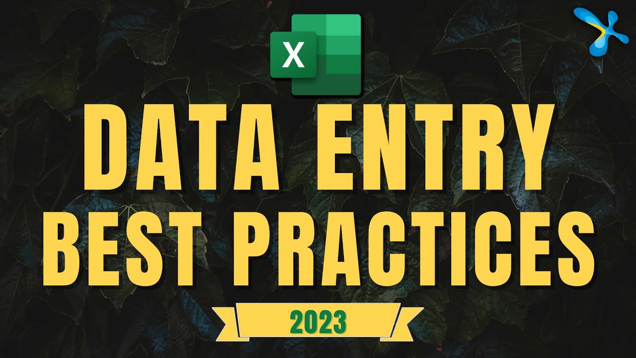 The Ultimate Guide To Do DATA ENTRY In Excel - Best Practices - 2023 | Efficiency 365